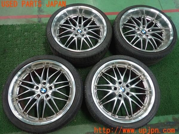 3UPJ=31840921]BMW M5(NB50 E60)前期 社外 タイヤホイール 20×8.5JJ+29 10JJ+43 PCD120 5穴 4本 中古
