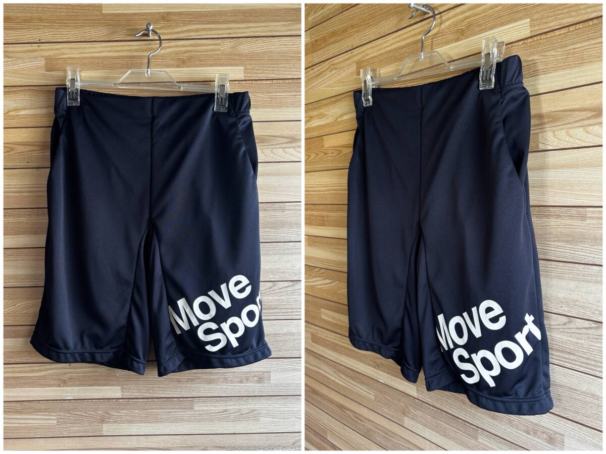 #セール★サイズ M★DESCENTE MOVE SPORT デサント ムーブスポーツ ハーフパンツ ハーフ パンツ ネイビー 紺 春夏 春 夏 秋 トレーニング