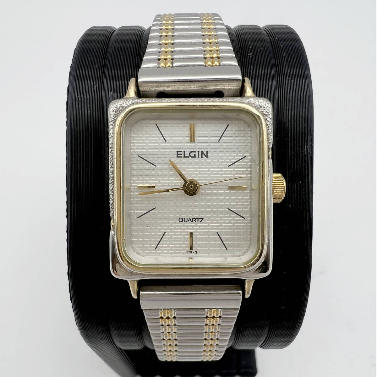 【電池交換済】ELGIN エルジン クォーツ 腕時計 FKB179 稼働品 (B5)