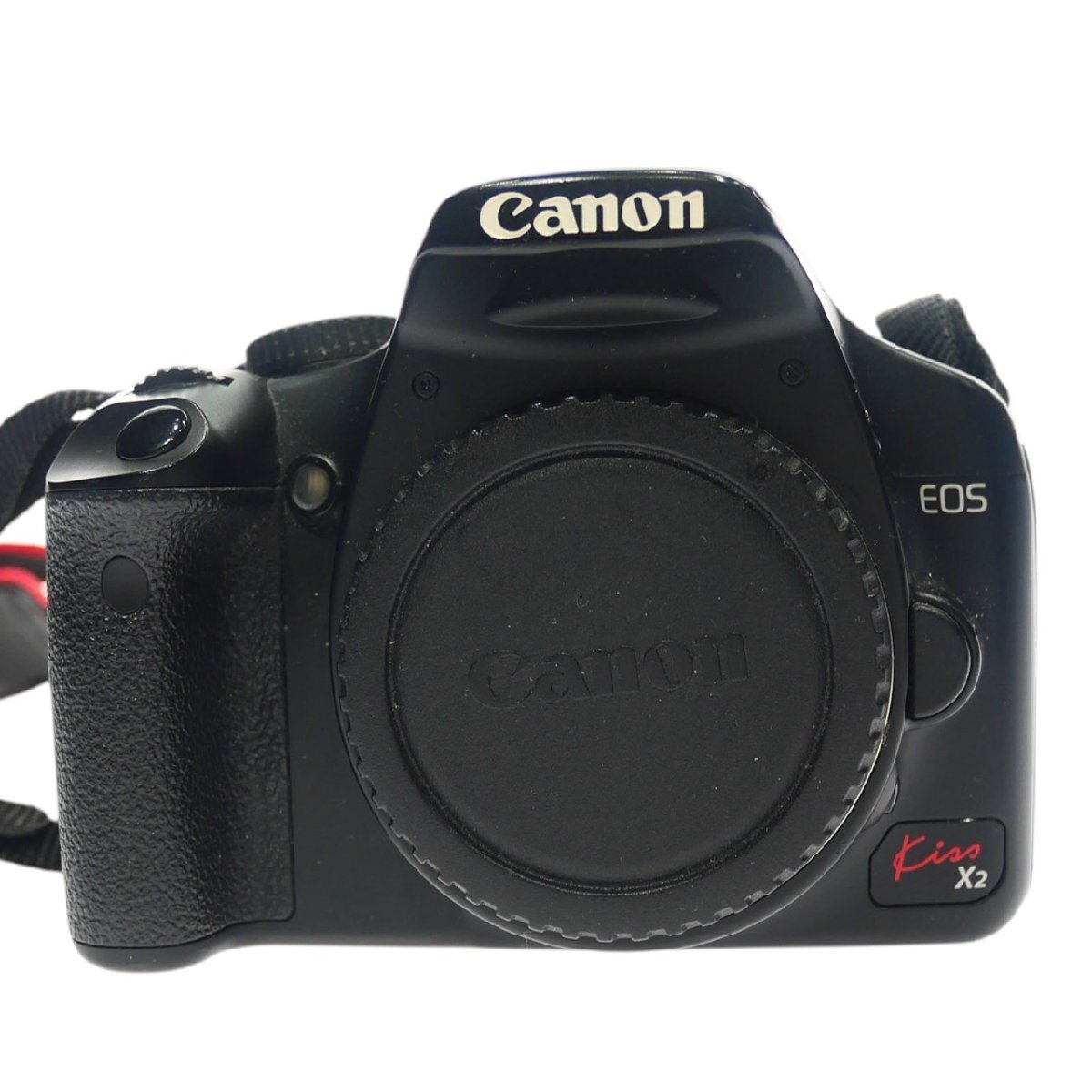 1円スタート カメラ レンズ まとめ2点セット Canon キヤノン kiss x2 一眼レフカメラ DS126181 28-105mm 1:3.5-4.5 光学機器 動作未確認