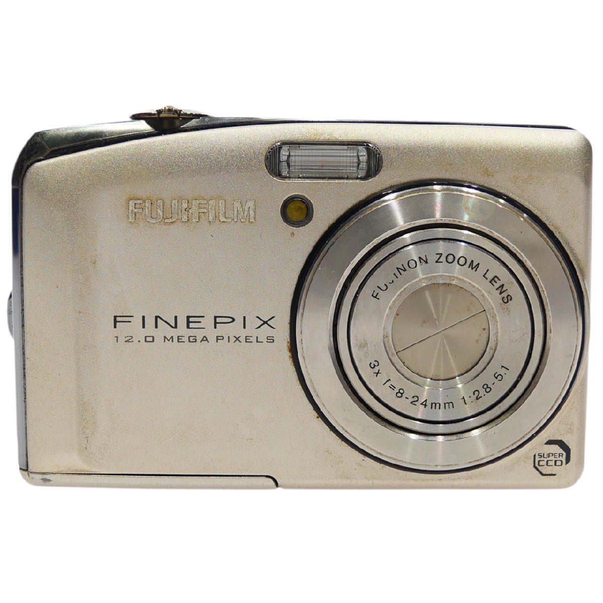 1円スタート FUJIFILM 富士フィルム FinePix ファインピクス F50fd コンパクト デジタルカメラ デジカメ シルバー 光学機器 動作未確認
