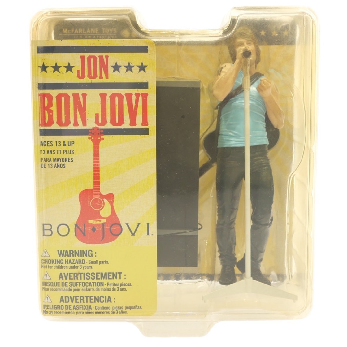 1円スタート Bon Jovi ジョンボンジョヴィ ミュージシャン フィギュア McFARLANE TOYS マクファーレントイズ トイ おもちゃ コレクション