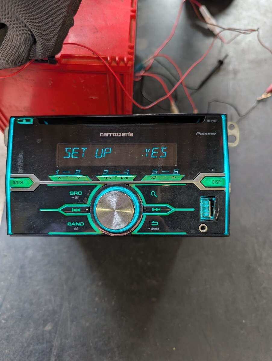 カロッツェリア　2DIN CDデッキ　FH―3100 