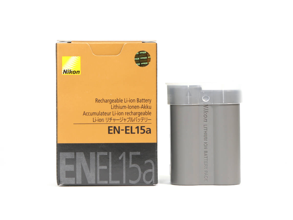 美品 NIKON ニコン EN-EL15a リチャジャーブルバッテリー