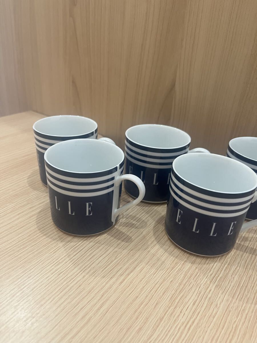 ELLE コーヒカップ ソーサー マグカップ 洋食器 コーヒーカップ 食器　ニッコー　NIKKO PATRA パトラ