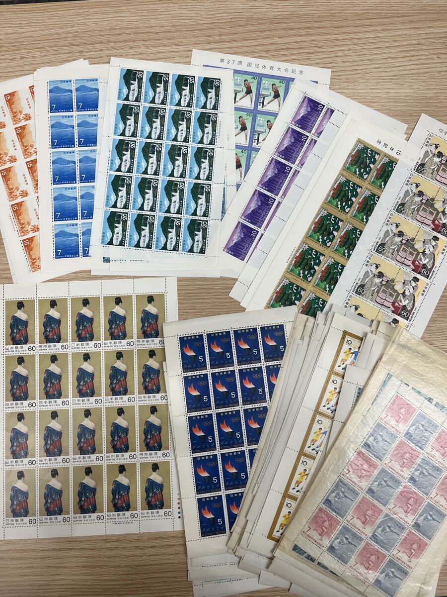 切手おまとめ 記念切手 日本切手 普通切手 シート切手 日本郵便 コレクション 額面総額　シート9割　額面　29,050円