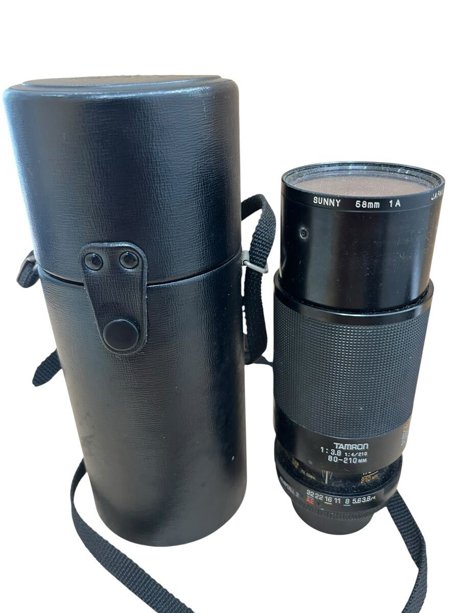 TAMARON レンズ カメラレンズ ZOOM LENS 80-210mm 1:3.8 1:4/210 ジャンクタムロン