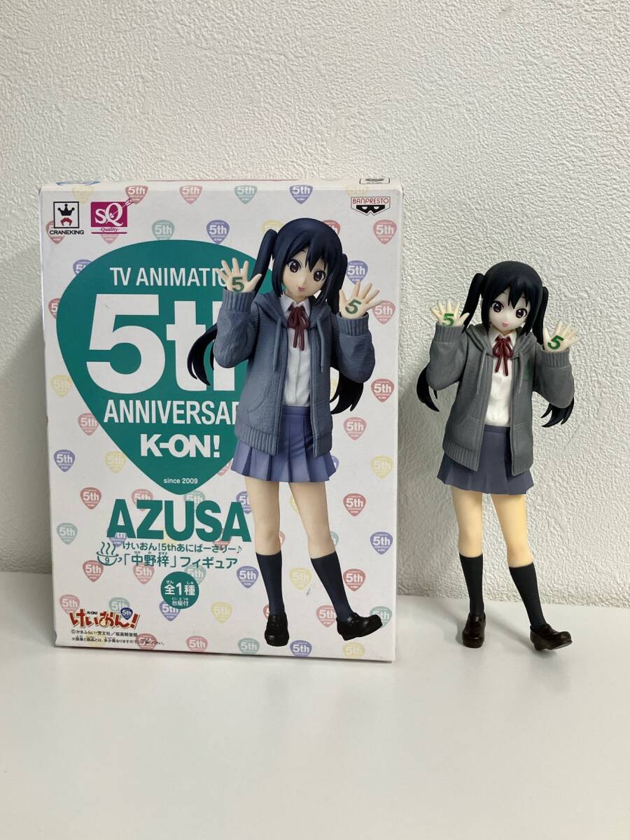 けいおん！ 5thあにばーさりー♪ 中野梓 フィギュア ジャンク品