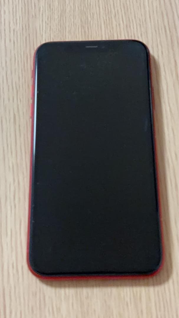 iPhone 11 256GB RED SIMフリー Apple購入 MWM92J/A 付属品完備 本体美品