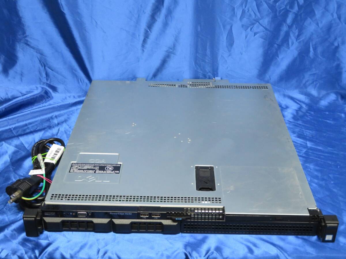 443A ● DELL Power Edge R230 ● Xeon E3 1240 V6 3.7GHz/HDD 1TB