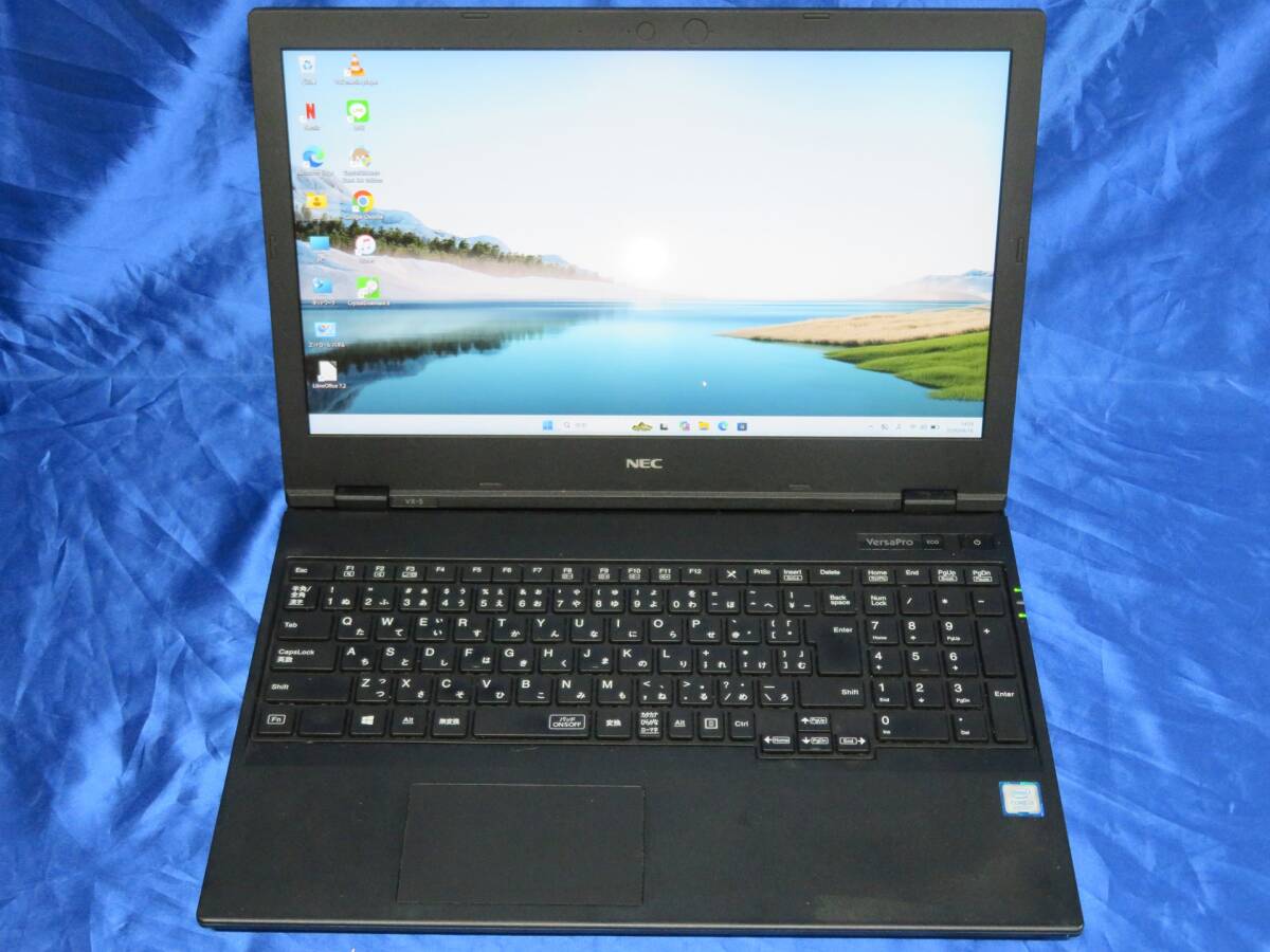 477A ● NEC VersaPro VKT16X-5 ● Core i5 8265U 1.6GHz/SSD 256GB/Windows11 動作品