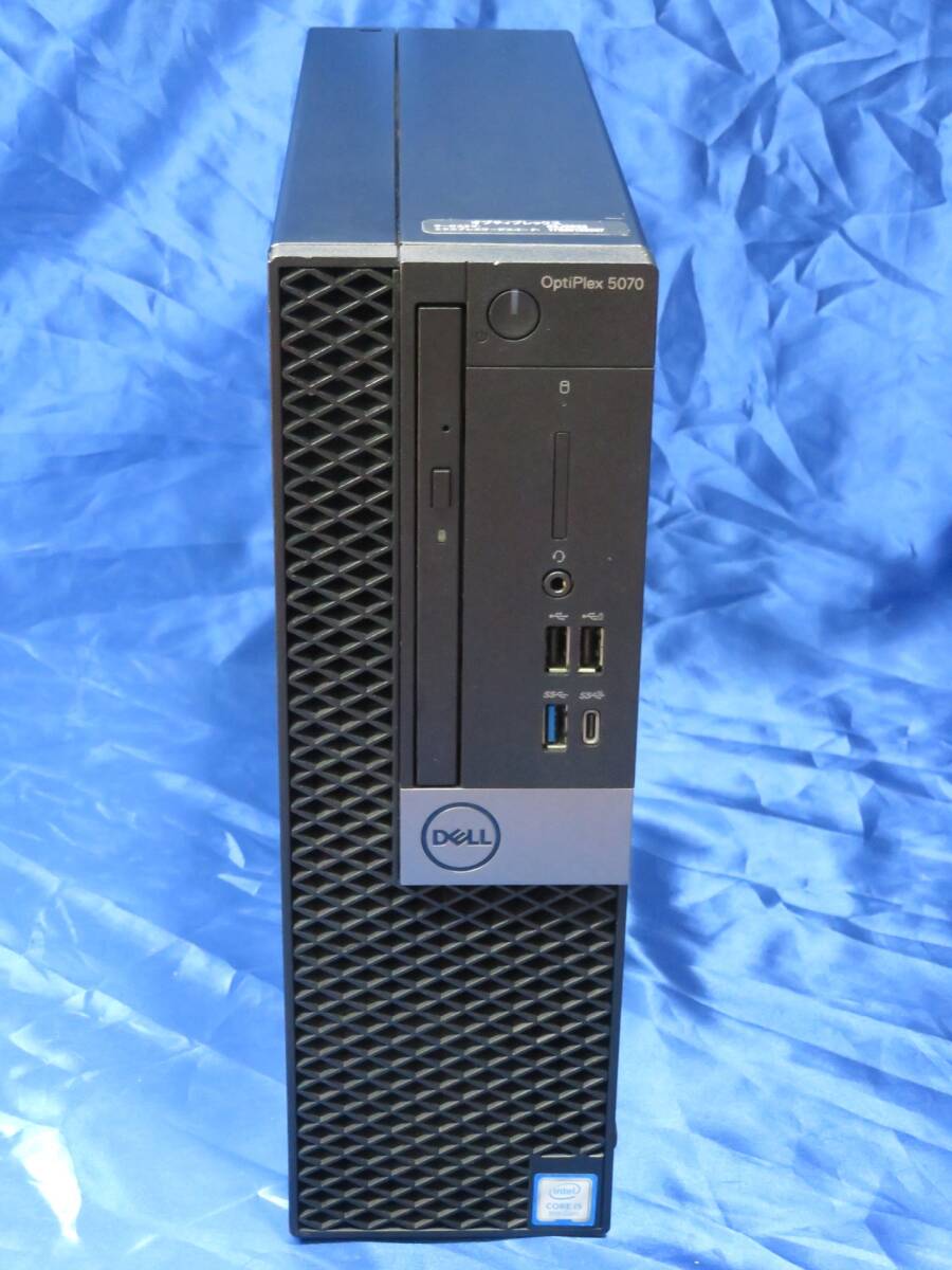 401A ● DELL Optiplex 5070 ● Core i5 9500 3GHz/SSD 256GB/HDD 1TB/Windows11 動作品
