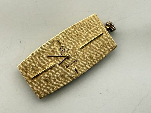 オメガ デビル ムーブメント横長文字盤手巻