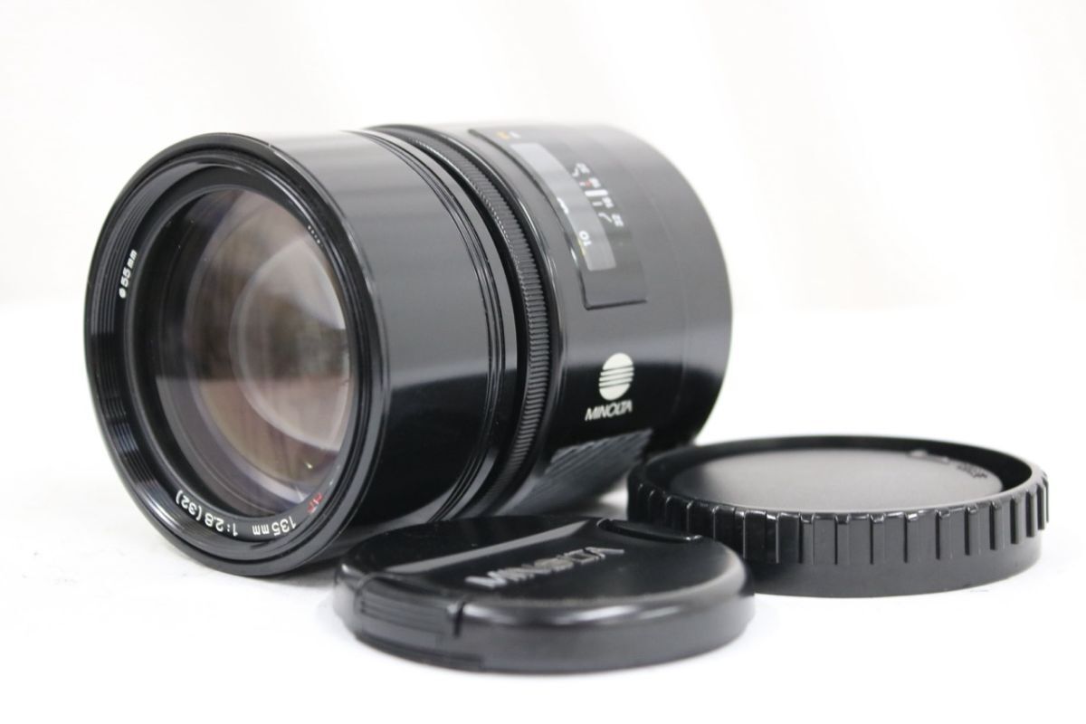 【返品保証】 ミノルタ Minolta AF 135mm F2.8 レンズ e12512