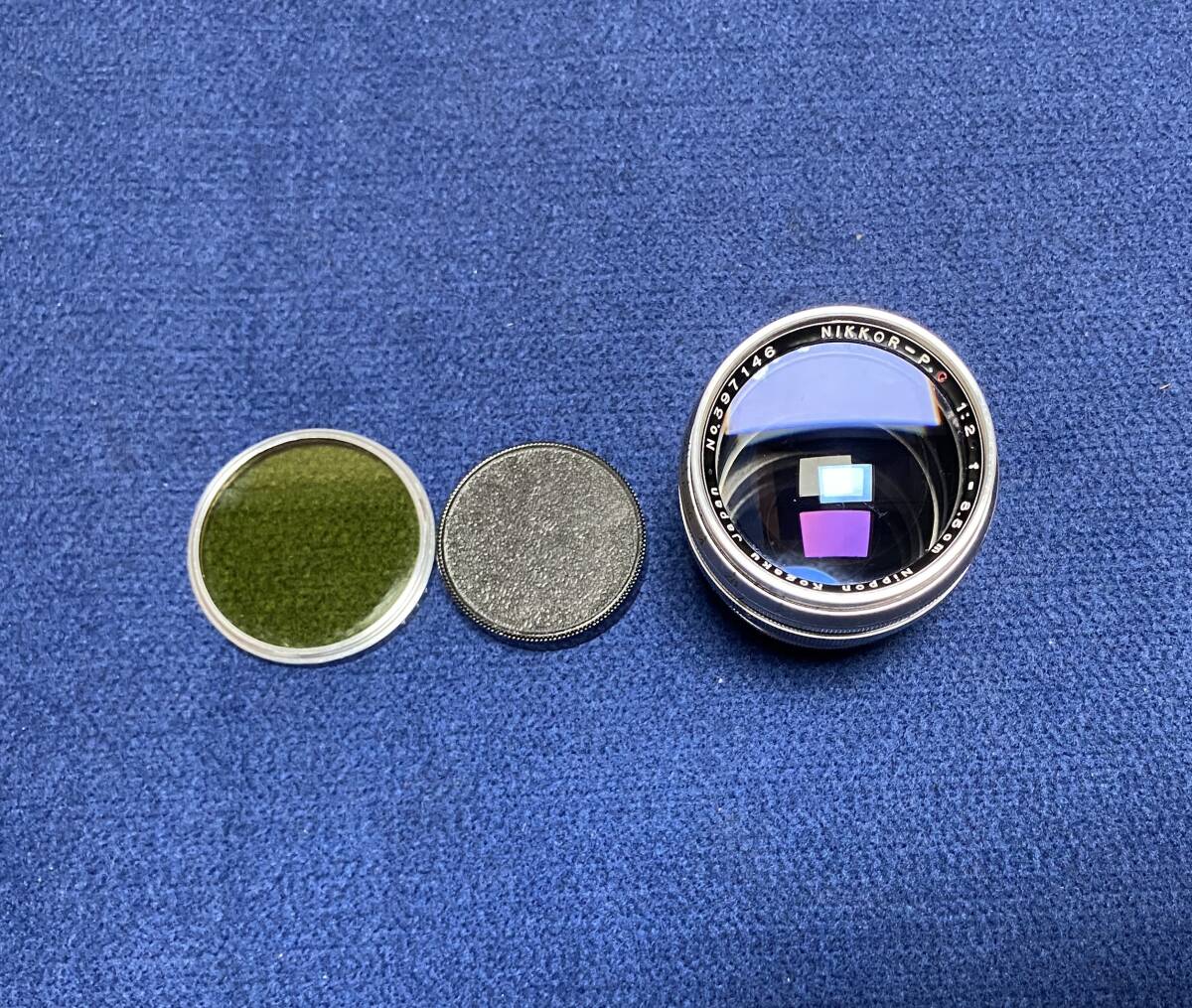古いレンズ２ 日本光学 ＮＩＫＫＯＲーＰ １：２ ｆ=８．５ｃｍ ニッコール