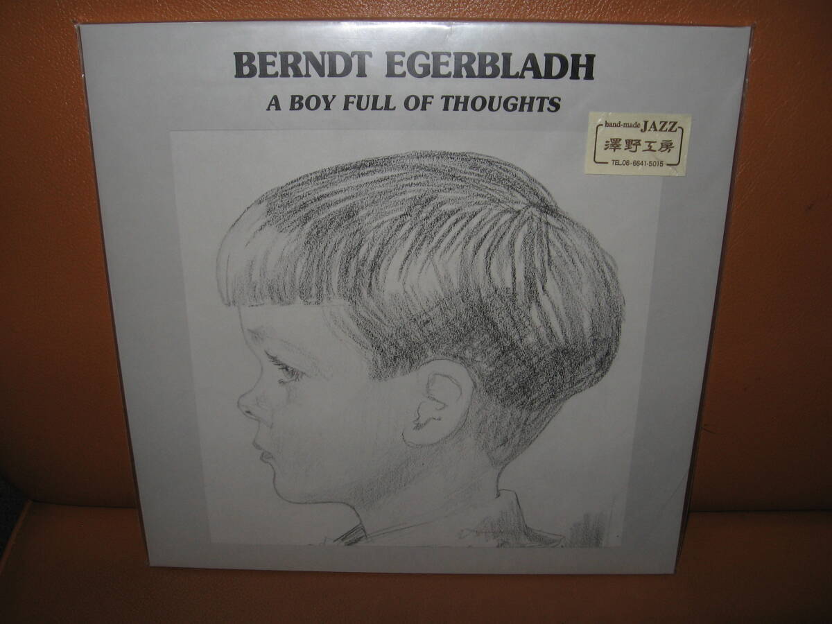 【新品未使用LPレコード】 澤野工房 A BOY FULL OF THOUGHTS ベント・エゲルブラダ・トリオ