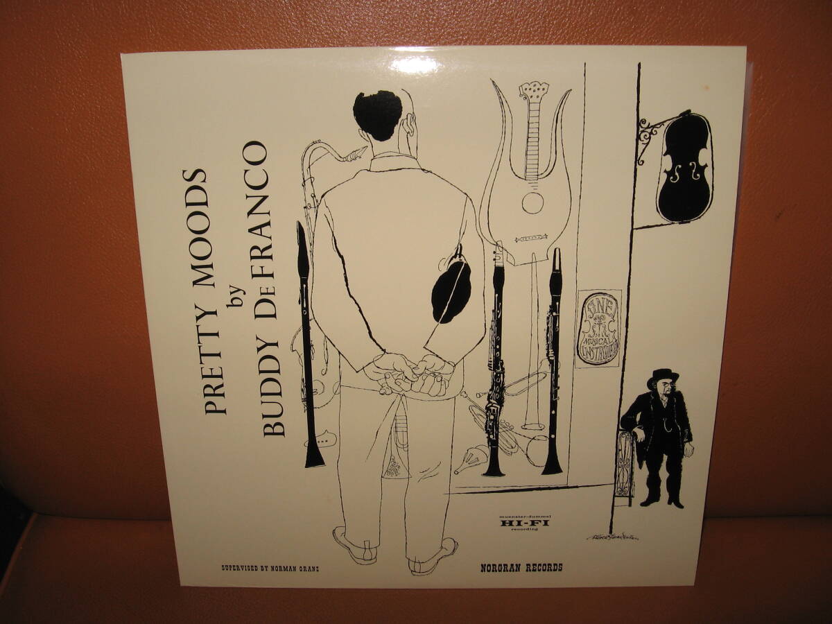 【US盤 新品未使用LP】PRETTY MOODS by BUDDY DeFRANCO　SUPERVISED BY NORMAN GRANZ