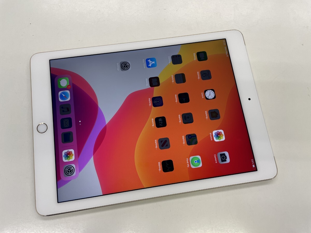 ★送料無料★ジャンク★iPad Air 第2世代 Wi-Fi+Cellular 16GB★ゴールド★0034280006832★SYS★05/07