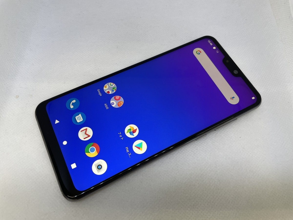 ★送料無料★ジャンク★SIMフリー★ZenFone Max Pro (M2) X01BDA★パープル★0034280007131★SYS★05/07