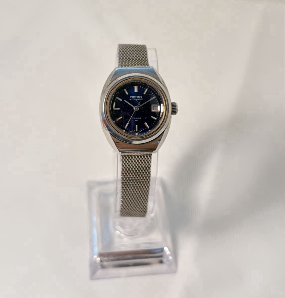 #3 SEIKO 腕時計 AUTOMATIC 不動品 リューズ稼働