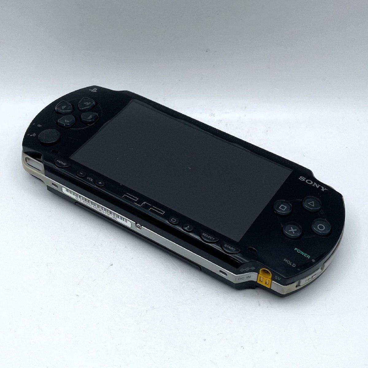 SONY/ソニー/Play Station Portable/プレイステーション ポータブル/PSP-1000/ブラック/本体/通電確認済/難あり/ジャンク/R073