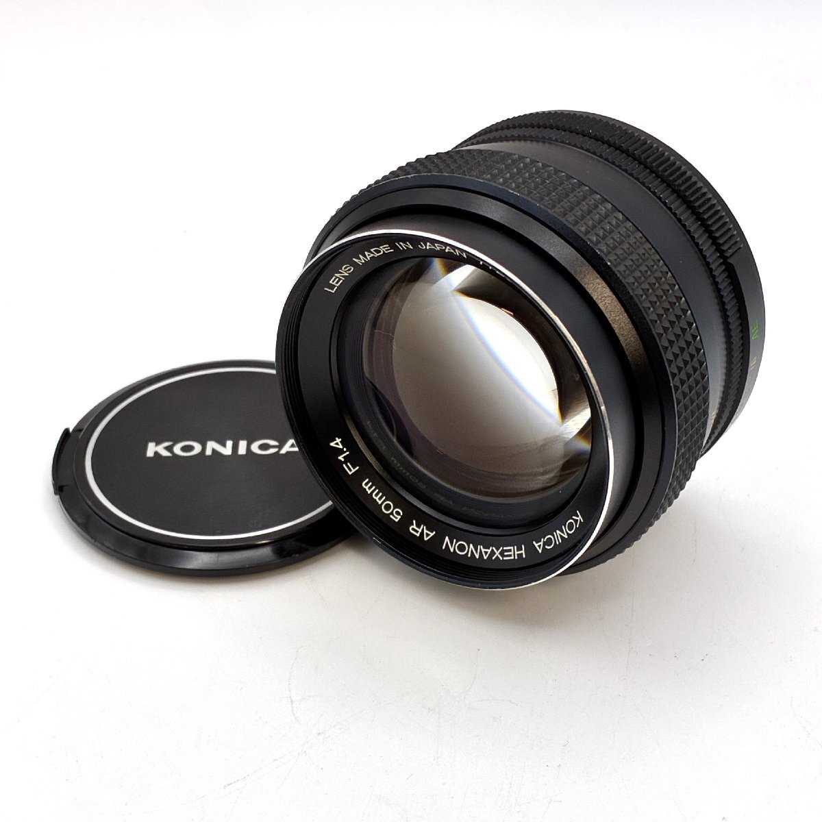 KONICA/コニカ/HEXANON/AR/50mm/F1.4/レンズ/MF/マニュアルフォーカス/一眼カメラ用/オールドレンズ/ジャンク/Y059