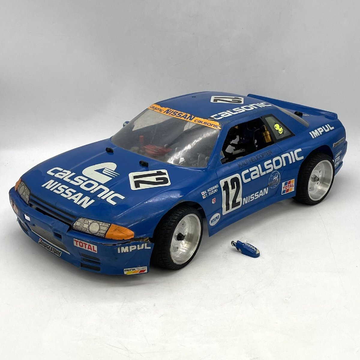1円～/KYOSHO/京商/CALSONIC/カルソニック/SKYLINE/スカイライン/日産/GT-R/エンジン付/ホビー/おもちゃ/ラジコン/ジャンク/R082