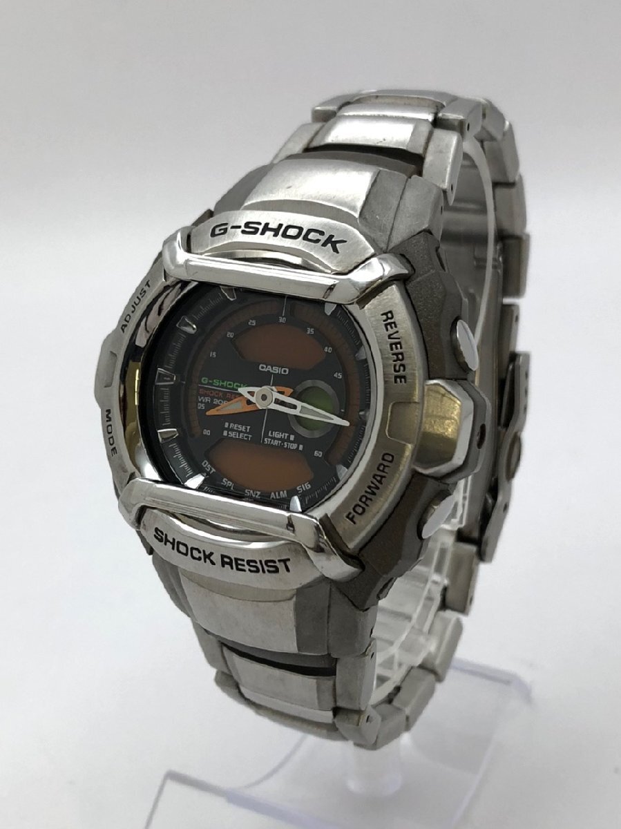 CASIO/カシオ/G-SHOCK/Gショック/SHOCK RESIST/4314/G-550FD/シルバーカラー/20BAR/純正ベルト/クォーツ/メンズ腕時計/ジャンク/S111