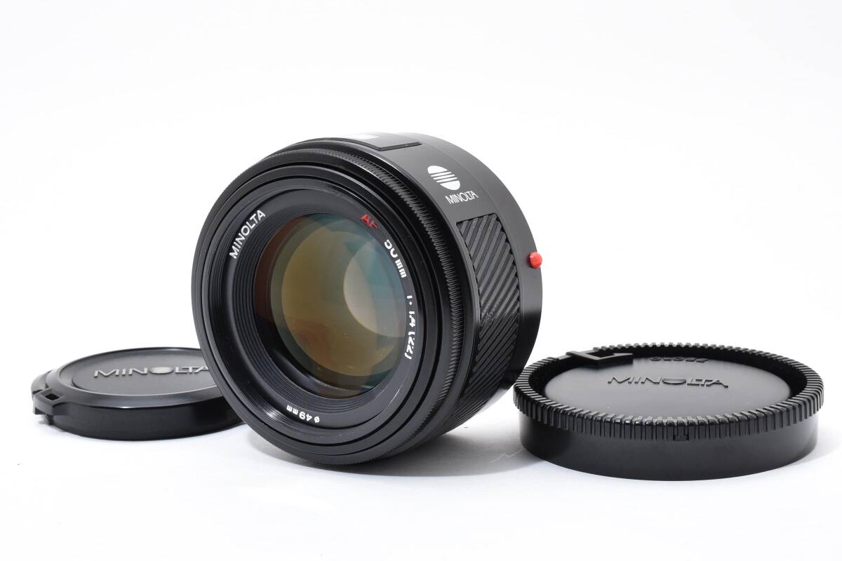 Minolta AF 50mm F1.4 ミノルタレンズ #8174-2