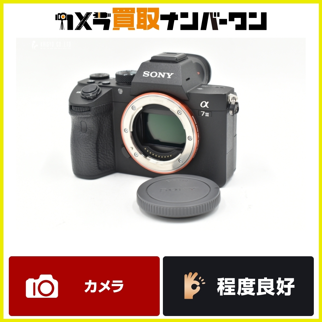 【程度良好美品★】SONY α7Ⅲ ボディ フルサイズ 動作確認済み 定番モデル ソニー