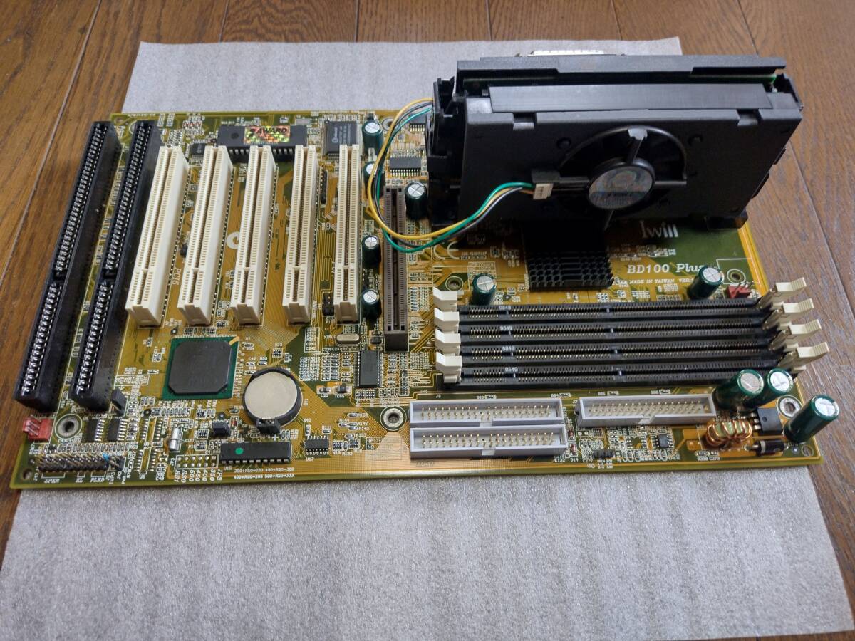 iWill BD100plus ver1.1 pen3 500MHz付