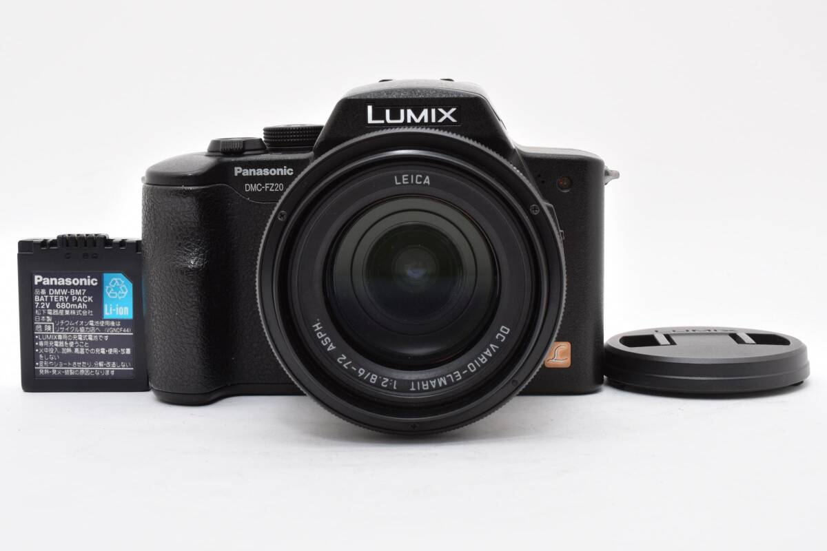美品★ Panasonic LUMIX DMC-FZ20 パナソニック ルミックス デジタルカメラ #563