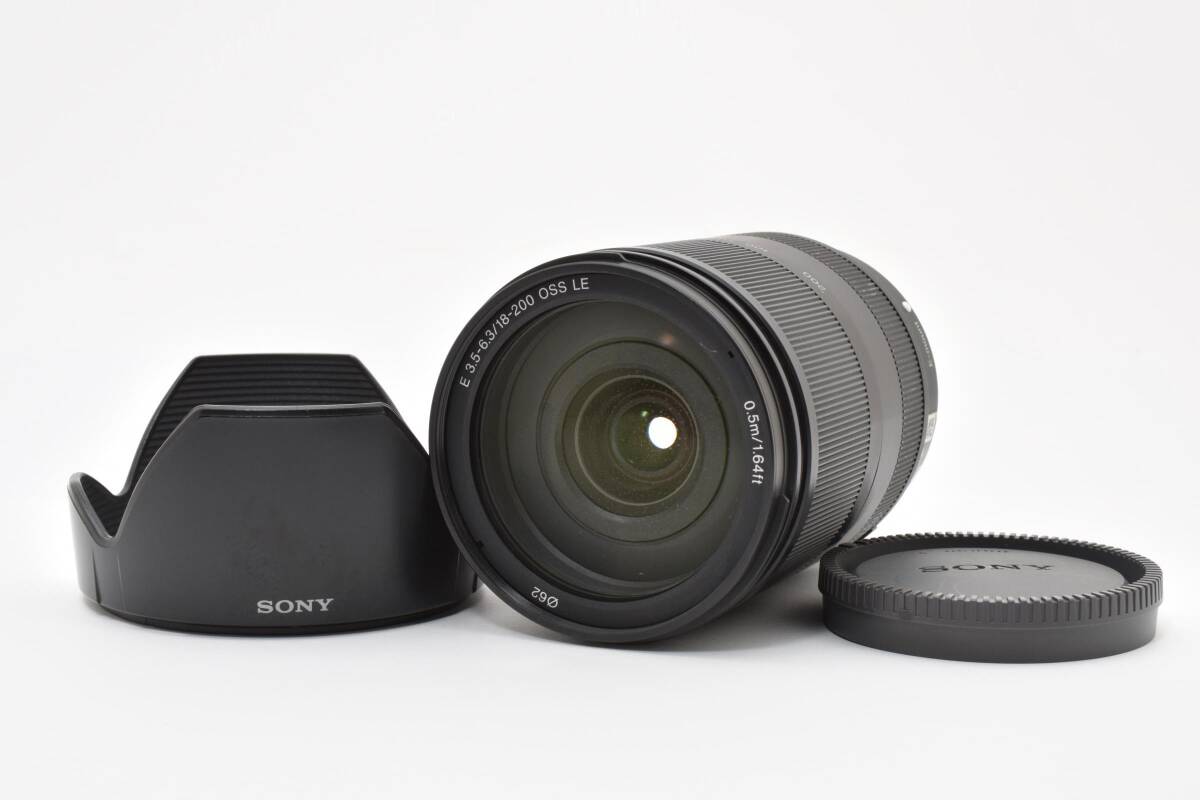 SONY SEL18200LE E 3.5-6.3 18-200mm OSS LE ソニー #580 