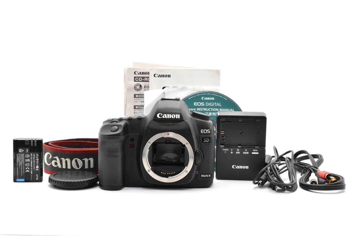 ★付属品多数・動作品★CANON キャノン EOS 5D Mark II ボディ