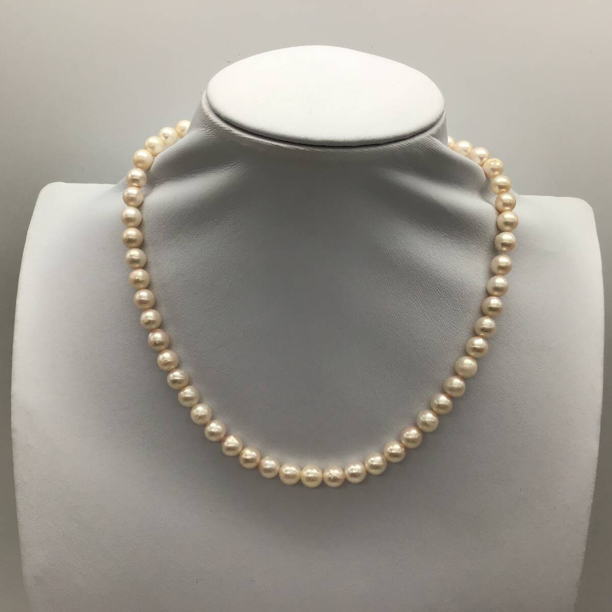 ＃4446 SILVER刻印 パール 真珠 ネックレス ペンダント レディース 冠婚葬祭 アクセサリー アンティーク ファッション小物 フォーマル