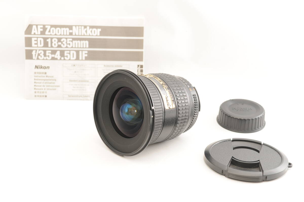 ニコン Nikon AF NIKKOR 18-35mm f/3.5-4.5 D ED Wide Angle Zoom Lens #001
