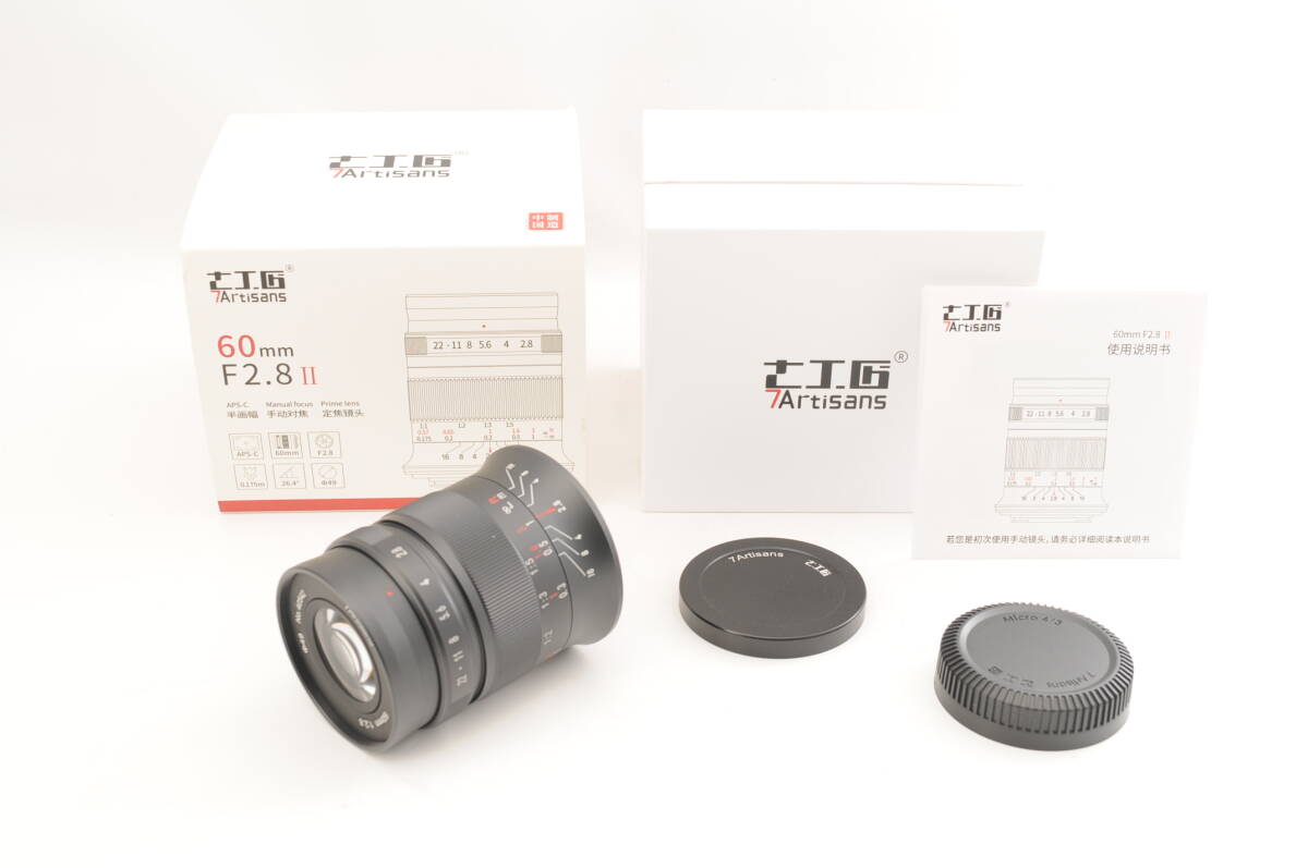 七工匠 7Artisans 60mm F2.8 II マイクロフォーサーズ M4/3 Mount #018
