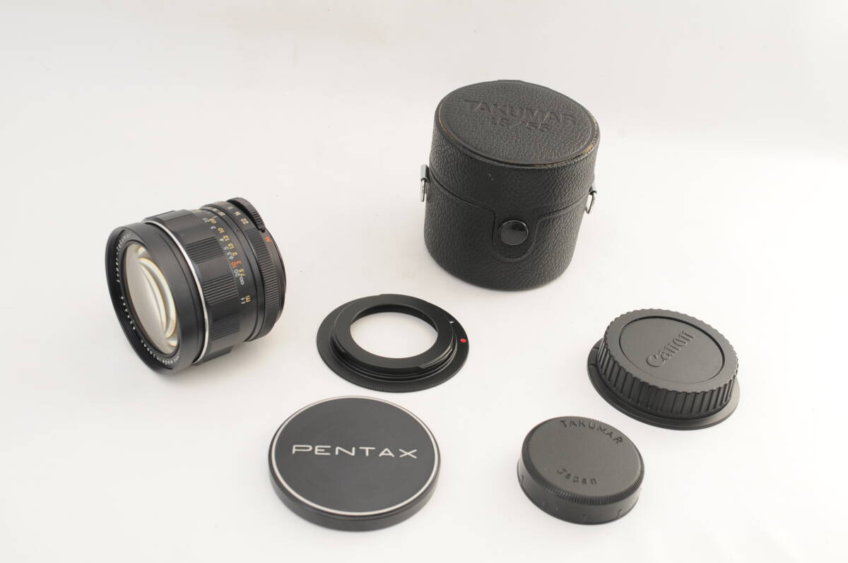 ペンタックス ASAHI PENTAX Super-Takumar 28mm f3.5 M42マウント EOS EF 変換 アダプタ #26