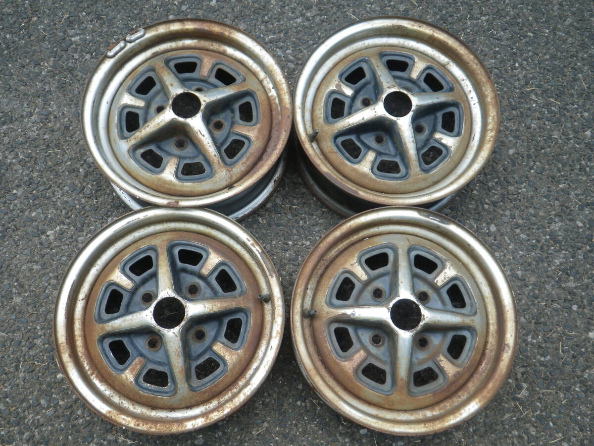 MGB　純正スチールホイール　4本　