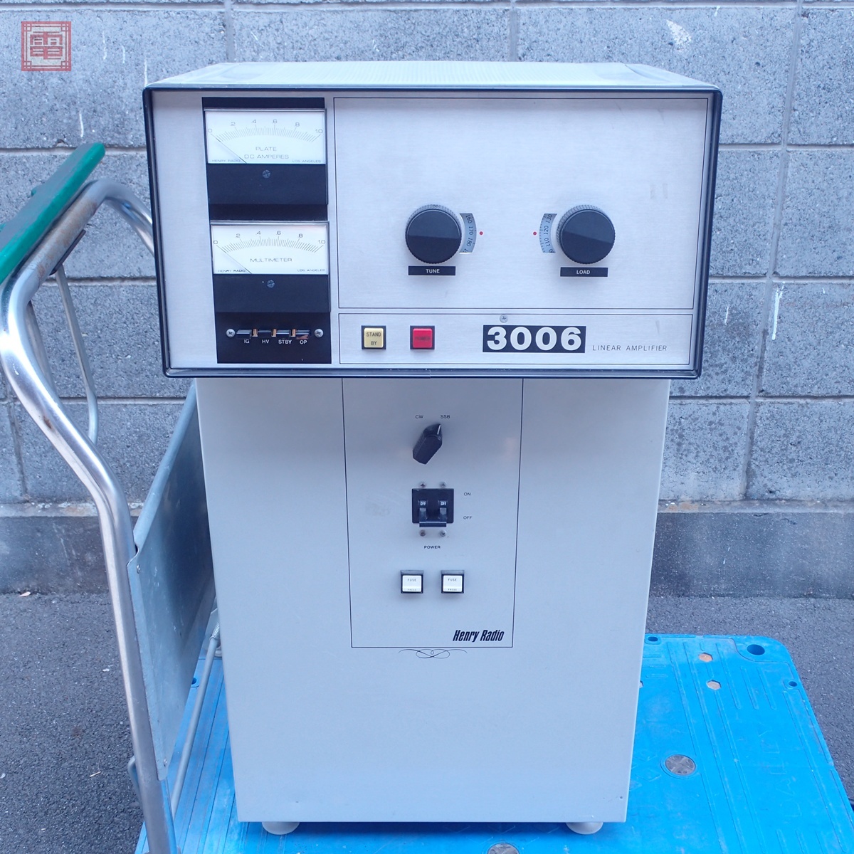 引取限定 ヘンリーラジオ TEMPO 3006A リニアアンプ Henry Radio 詳細未確認【HT