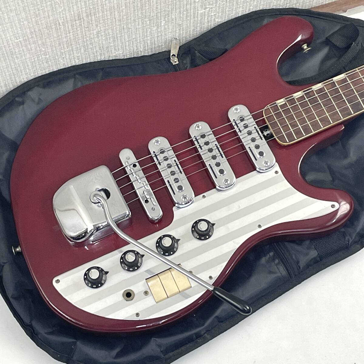 札幌発 TEISCO WG-3L エレキギター ソフトケース付き テスコ ビザール 26E 北HH3