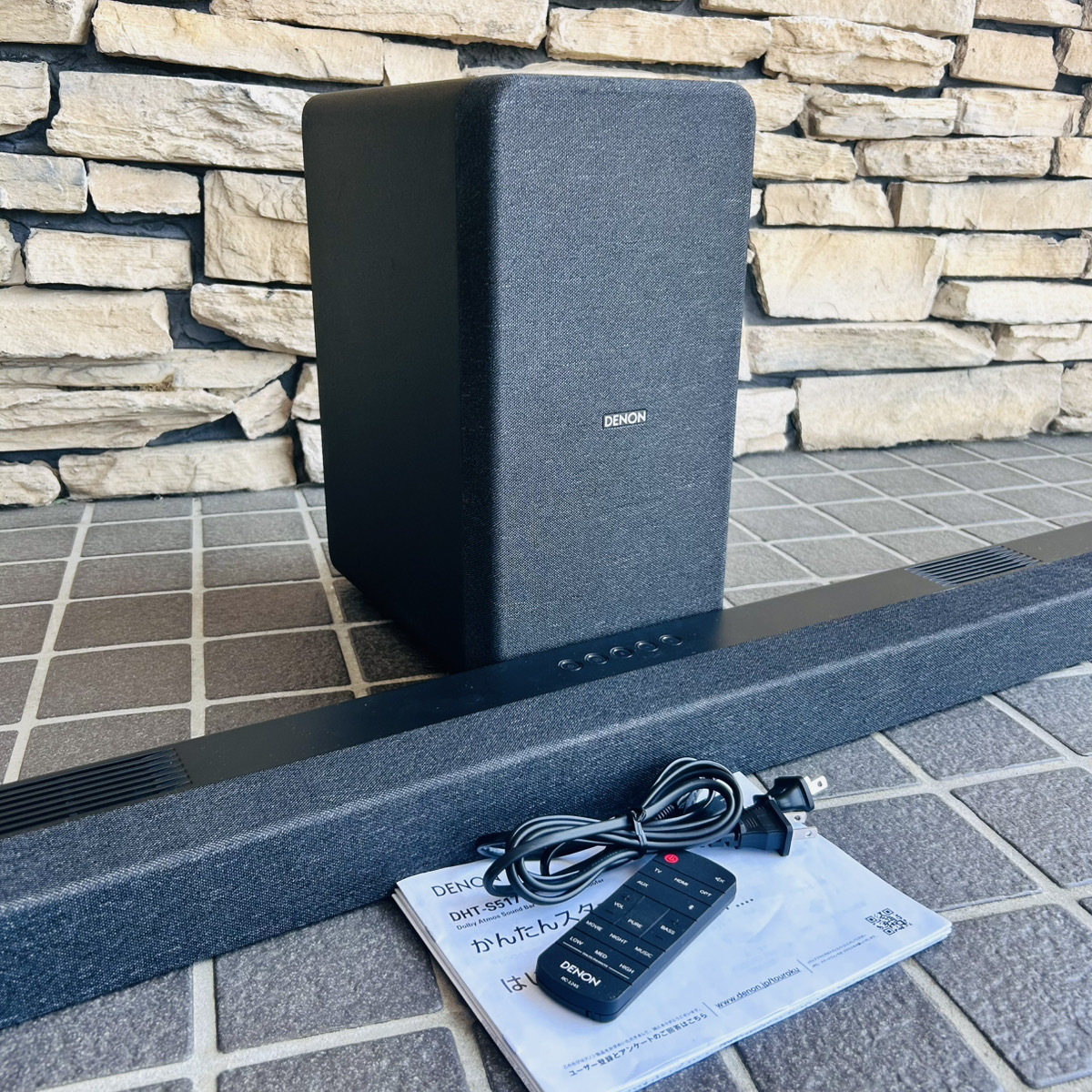 札幌発 DENON ホームシアターシステム DHT-S517 デノン 26E 北TK2 