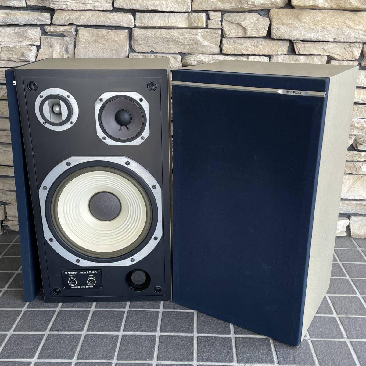 札幌発 TRIO LS-505 スピーカー ペア トリオ 26E 北2
