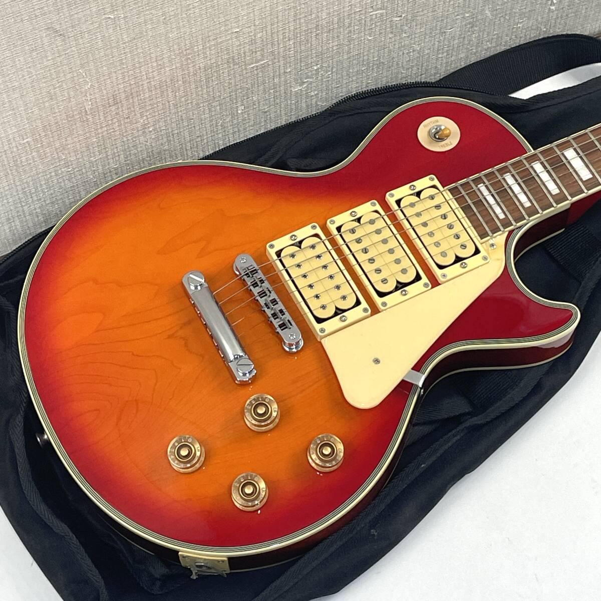 札幌発 Burny RLC-55AF レスポールタイプ ソフトケース付き バーニー エースフレーリー 26E 北HH3