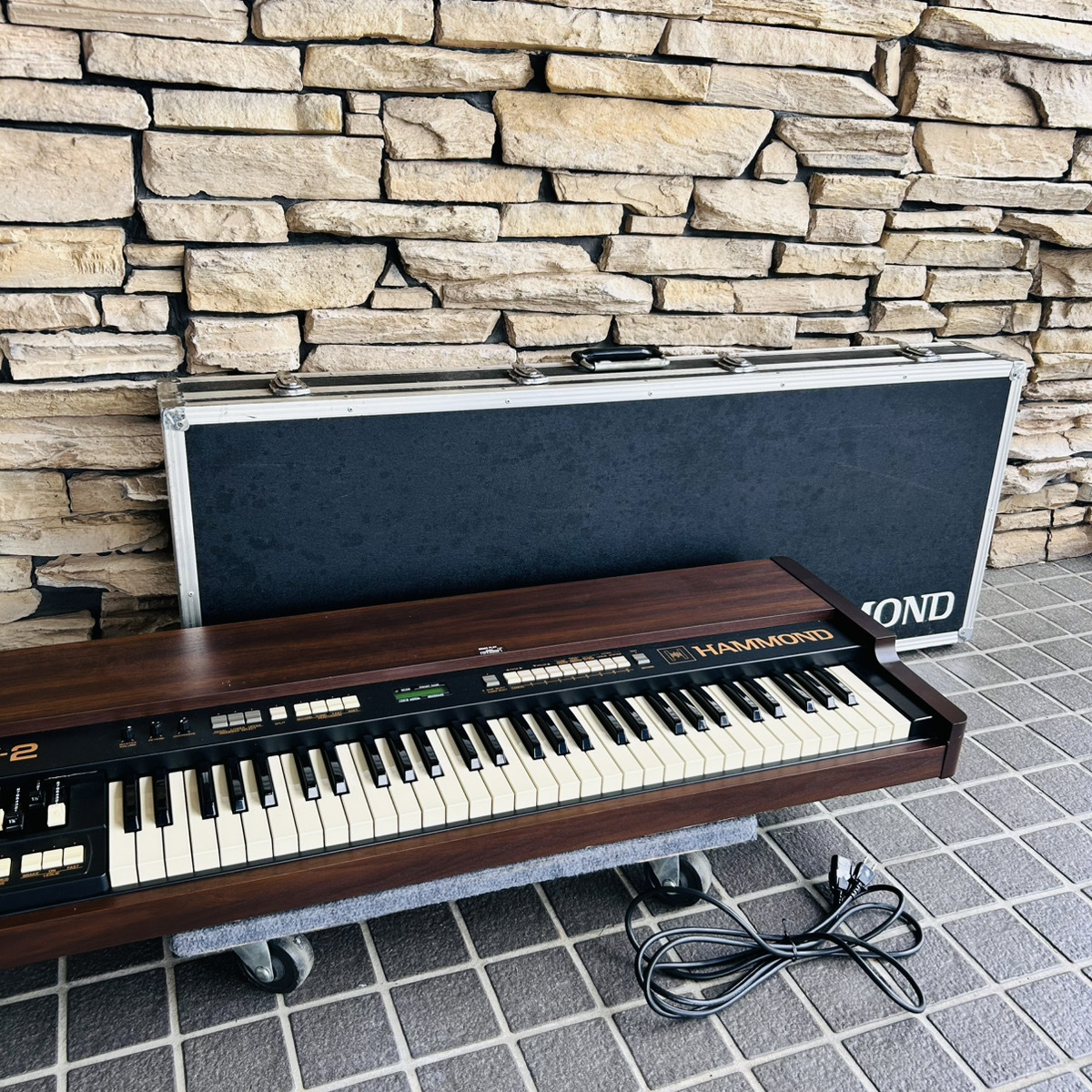 札幌発 HAMMOND XK-2 ハモンドオルガン 元箱付 【現状販売品】 26E 北HH3
