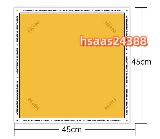 NiSi カメラ用ラッピングクロス カメララップ カメラ保護布 ラップクロス 自己粘着マジッククロス 傷防止 折りたたみ式 45x45cm