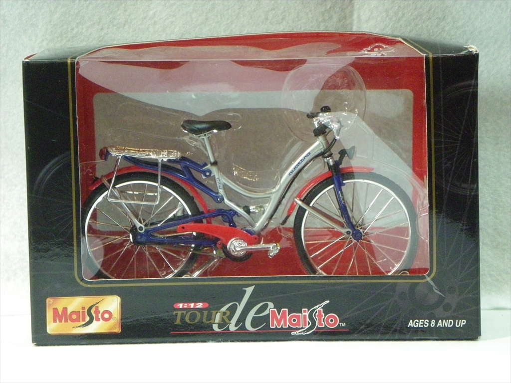 1/12 Audi quattro Citybike DIE CAST METAL BICYCLE Maisto社製