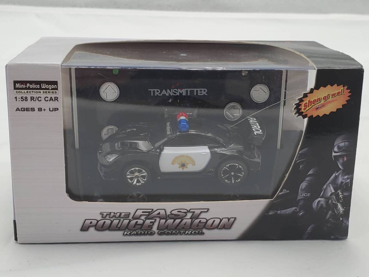THE FAST POLICE WAGON CREATE TOYS High Speed Radio Control Series R/C 2006D 説明書付き ラジコン ラジオ コントロール ♯1228