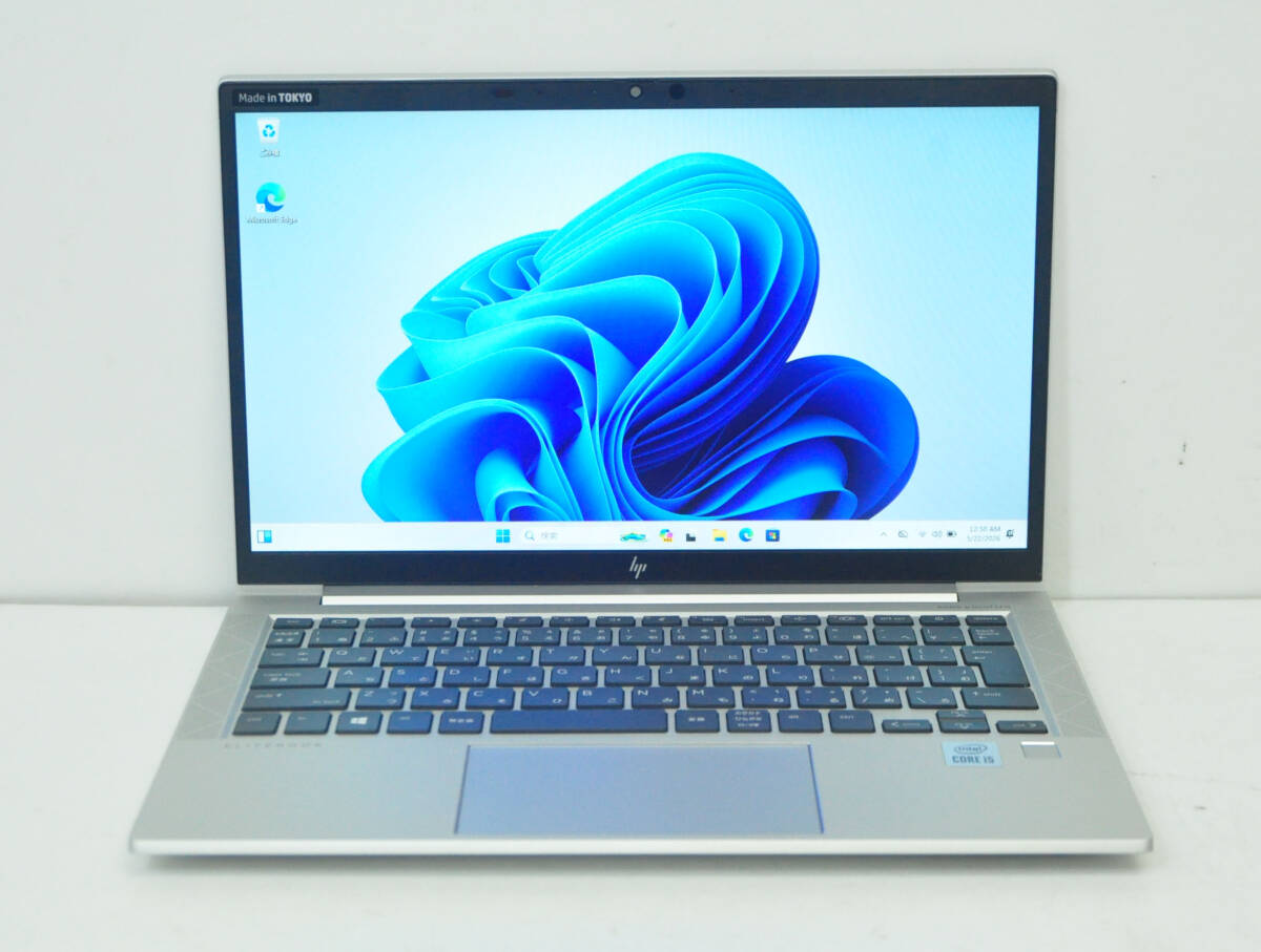 上位モデル フルHD EliteBook 830 G7 ♪ 第10世代 Core i5-10210U / メモリ8GB / SSD 256GB / カメラ/ WLAN/ Office2019/ Win11