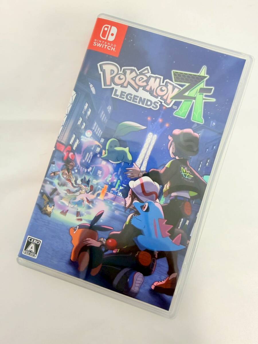 D8218*3　Nintendo　任天堂　Switch　スイッチ　Pokmon　ポケットモンスター　レジェンズ　Z-A　ゲームソフト　ケース付き